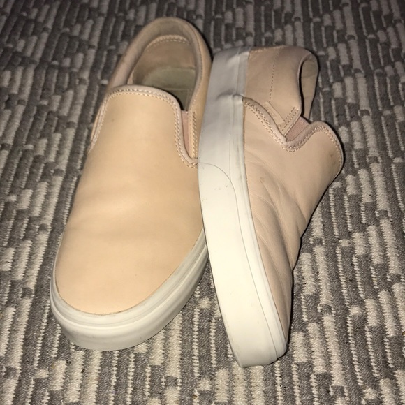 vans slip on veggie tan
